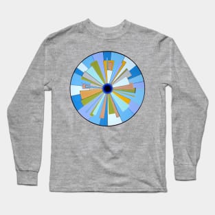 Perspective Eye (Blue) Long Sleeve T-Shirt